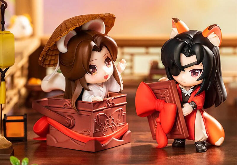 Heaven Official's Blessing Xie Lian Hua Cheng Birthday Chibi Action Figures